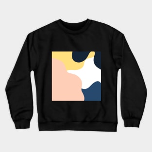 Wave pattern Crewneck Sweatshirt